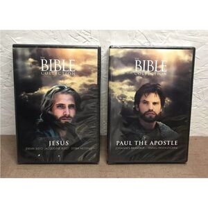 New Lot of 2 DVDs: The Bible Collection - Jesus & Paul the Apostle